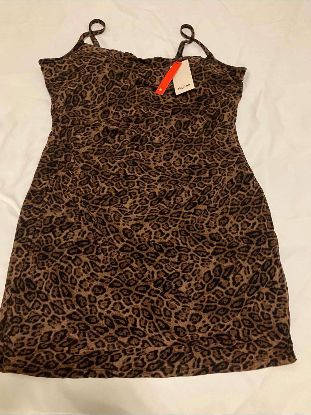 Women’s Popilush Leopard Print Dress Size 2XL Brand New With Tags